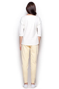 Yellow Comfy Hipster Long Pants