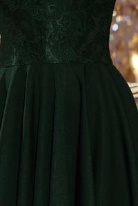 Dark Green Evenig Lace Dress