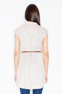 Beige Shirts Style Tunic