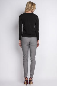 Houndstooth Hight Waist Elegant Pants