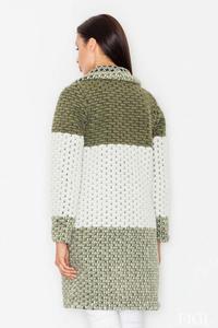 Green Elegant&Stylish Wollen Coat