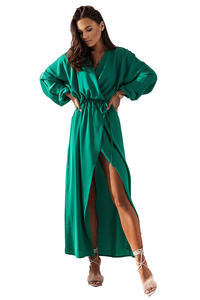 Maxi Dress - Stylish - Green