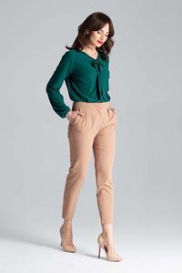 Brown 7/8 Cigarette Pants