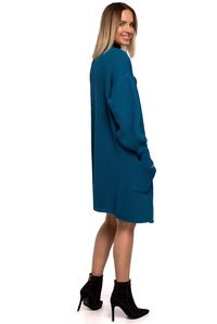 Long Cardigan with Pockets (Sea)